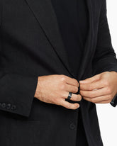 DY Helios™ Band Ring in Black Titanium, 9mm